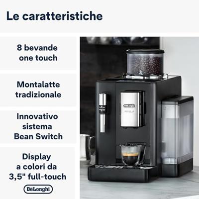 De&apos;Longhi Rivelia EXAM440.35.B Volautomaat Zwart
