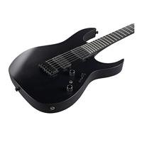 Ibanez Iron Label RGRTB621 Black Flat elektrische gitaar - thumbnail