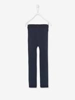 Fleece-legging voor meisjes blauw - thumbnail