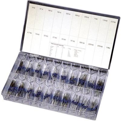 TRU COMPONENTS 418714 Metaalfilmweerstand assortiment Axiaal bedraad 0.25 W 1 % 390 stuk(s) TRU COMPONENTS 418714 Metaalfilmweerstand assortiment Axiaal bedraad 0.25 W 1 % 390 stuk(s)