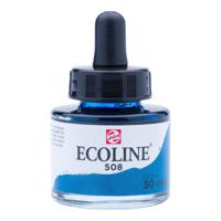 Talens Ecoline waterverf flacon van 30 ml, pruisischblauw - thumbnail