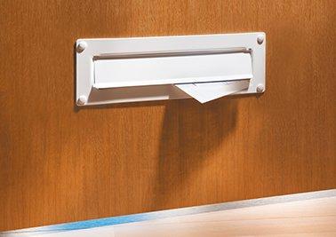 Burg Wächter 32470 PORTA 796 W Brievenbusgleuf Aluminium, Plaatstaal Wit Burg Wächter 32470 PORTA 796 W Brievenbusgleuf Aluminium, Plaatstaal Wit