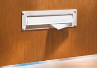 Burg Wächter 32470 PORTA 796 W Brievenbusgleuf Aluminium, Plaatstaal Wit - thumbnail