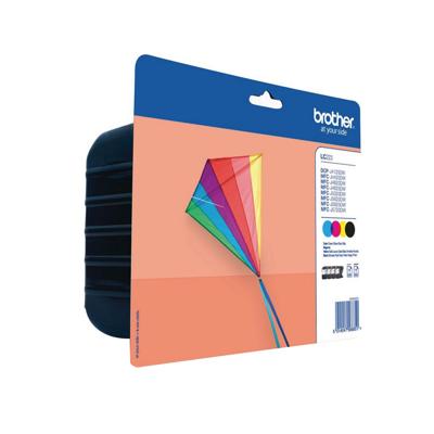 Originele inktcartridge Brother LC-223VALBP Multicolour