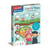 Clementoni fien & teun boerderij educatief spel - thumbnail