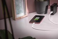Digitus DB-600106-010-W USB-kabel USB 2.0 USB-A stekker, Apple Lightning stekker 1.00 m Wit Afgeschermd, Afgeschermd (dubbel) - thumbnail