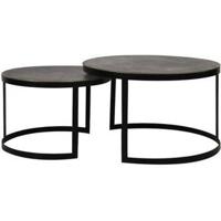 Light & Living Salontafel 'Trelo' Set van 2 stuks, kleur Antiek Brons - thumbnail