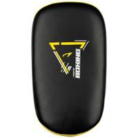 Avento sparring-blockpad 34,5 x 20,5 cm kunstleer zwart/geel - thumbnail
