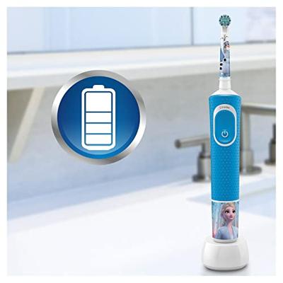 Oral-B kids disney frozen 2 elektrische tandenbostel blauw/wit - thumbnail