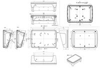 Bopla BoPad BOP 7.0 P-9016-SET Consolebehuizing (l x b x h) 215 x 150 x 75.70 mm ABS Wit (RAL 9016) 1 stuk(s) - thumbnail