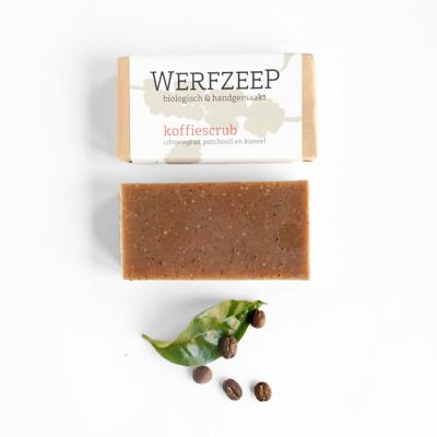 Werfzeep koffiescrub - 100 gr