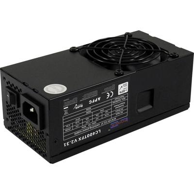 LC Power LC400TFX PC-netvoeding 350 W TFX Zonder certificering LC Power LC400TFX PC-netvoeding 350 W TFX Zonder certificering