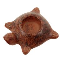 Waxinelichthouder Schildpad Terracotta - thumbnail