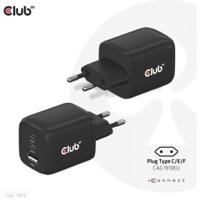 Club 3D Travel Charger 65W GaN oplader - thumbnail