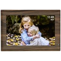 TFA Dostmann FRAMEO App Digitale WiFi-fotolijst 25.7 cm 10.1 inch 1280 x 800 Pixel 32 GB Hout (donker), Zwart - thumbnail