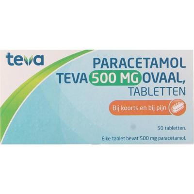 Paracetamol 500mg ovaal 50 Tabletten