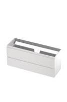 Onderkast INK 2 laden greeploos gelakt 120 cm x 40 cm x 52 cm Mat wit 1241030 - thumbnail