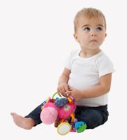 Rammelaar Playgro Clip Clop Clopette Pink - thumbnail