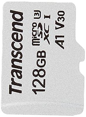 Transcend Premium 300S microSDXC-kaart 128 GB Class 10, UHS-I, UHS-Class 3, v30 Video Speed Class, A1 Application Performance Class