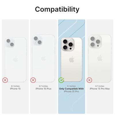 Catalyst Tempered Glass Screen Protector iPhone 15 Pro / iPhone 15