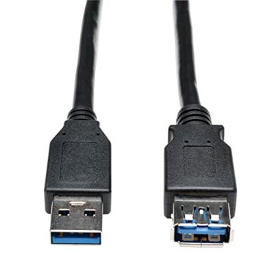 Tripp Lite U324-003-BK 0,91 m USB 3.0 (Gen 1) USB A 2 x USB A zwart