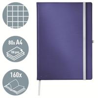 Leitz 44761069 Notitieboek Geruit Titaanblauw Aantal paginas: 80 DIN A4 - thumbnail