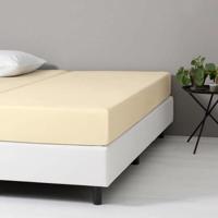 DD Verkoelend Katoenen Hoeslaken - Vanille - thumbnail