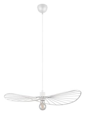 Hanglamp Chapeau mat wit Excl. 1x E27 7W - thumbnail