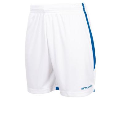 Stanno 420004K Focus Shorts II Kids - White-Royal - 128 Stanno 420004K Focus Shorts II Kids - White-Royal - 128