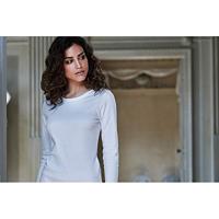 Tee Jays TJ590 Women´s Long Sleeve Interlock Tee - White - M - thumbnail