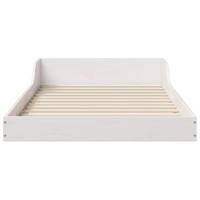 Bedframe Wit 90 x 200 cm Massief grenenhout - thumbnail