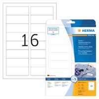 Naambadge etiket herma 4515 88.9x33.8mm wit - thumbnail