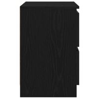 Tv-meubel 40x35x54 cm spaanplaat zwart - thumbnail