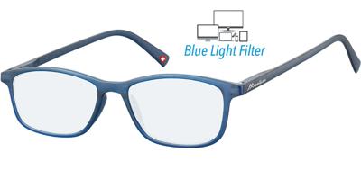 Bril montana +0.00dpt blue light filter blauw Bril montana +0.00dpt blue light filter blauw