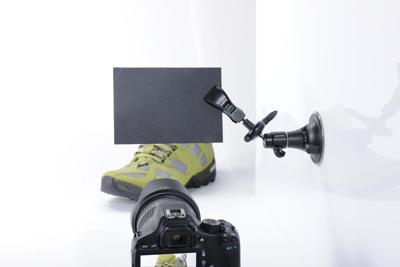 Cullmann Flexx Suction zuigstaiv Kit incl. smartphonehouder zwart