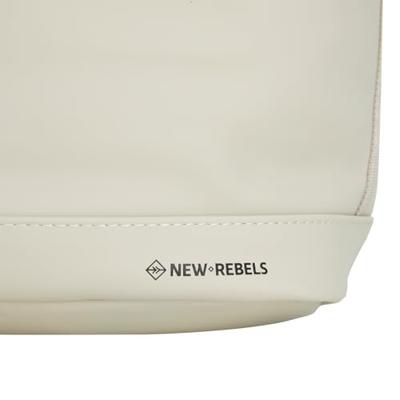 New Rebels Bruce New York Beige 21L Rolltop Rugzak Waterafstotend Laptop 15.6" - thumbnail