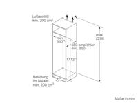 Siemens KI81RNSE0 Inbouw koel-vriescombinatie - thumbnail