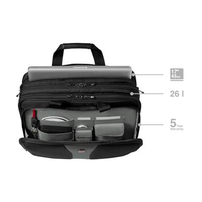 Wenger Legacy 17 Laptoptas Geschikt voor max. (laptop): 43,2 cm (17) Zwart Wenger Legacy 17 Laptoptas Geschikt voor max. (laptop): 43,2 cm (17) Zwart