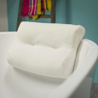 Badkussen Sealskin Spa 33x24x9cm Polyester Wit