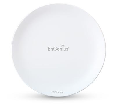 EnGenius EnStation5-AC Wi-Fi 5 Outdoor 5 GHz Wave 2 IP55 Long-Range PtP Wireless Bridge - Multipoint - CPE