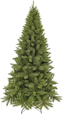 Triumph Tree Forest frosted slim kunstkerstboom groen 215cm - thumbnail