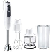 Braun MQ3125B MultiQuick 3 Vario Staafmixer Wit - thumbnail