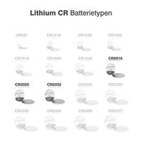Camelion cr lithium button cell set (3x2 pieces) - thumbnail