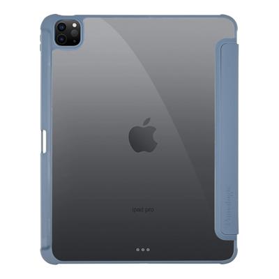 Pomologic BookFold pencil hoesje iPad Pro 13" (M4/M5) - Clear/Navy