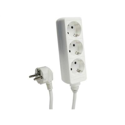 VB Stekkerdoos TCD 3V +RA 5.0 meter snoer 3x1.5mm²