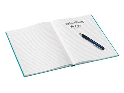 Leitz 46251051 Notitieboek Gelinieerd IJsblauw Aantal paginas: 80 DIN A4
