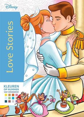 Disney Love Stories - Kleuren Op Nummer Voor Volwassenen