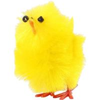 Creativ Company Gele paaskuikens chenille, 12st. - thumbnail