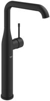 Grohe Essence New 1-gats wastafelkraan xl-size m. gladde body voorsprong 17.9cm phantom black 24170kf1 - thumbnail