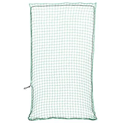 Aanhangwagennet elastisch touw 4,5x2,5 m polypropeen groen